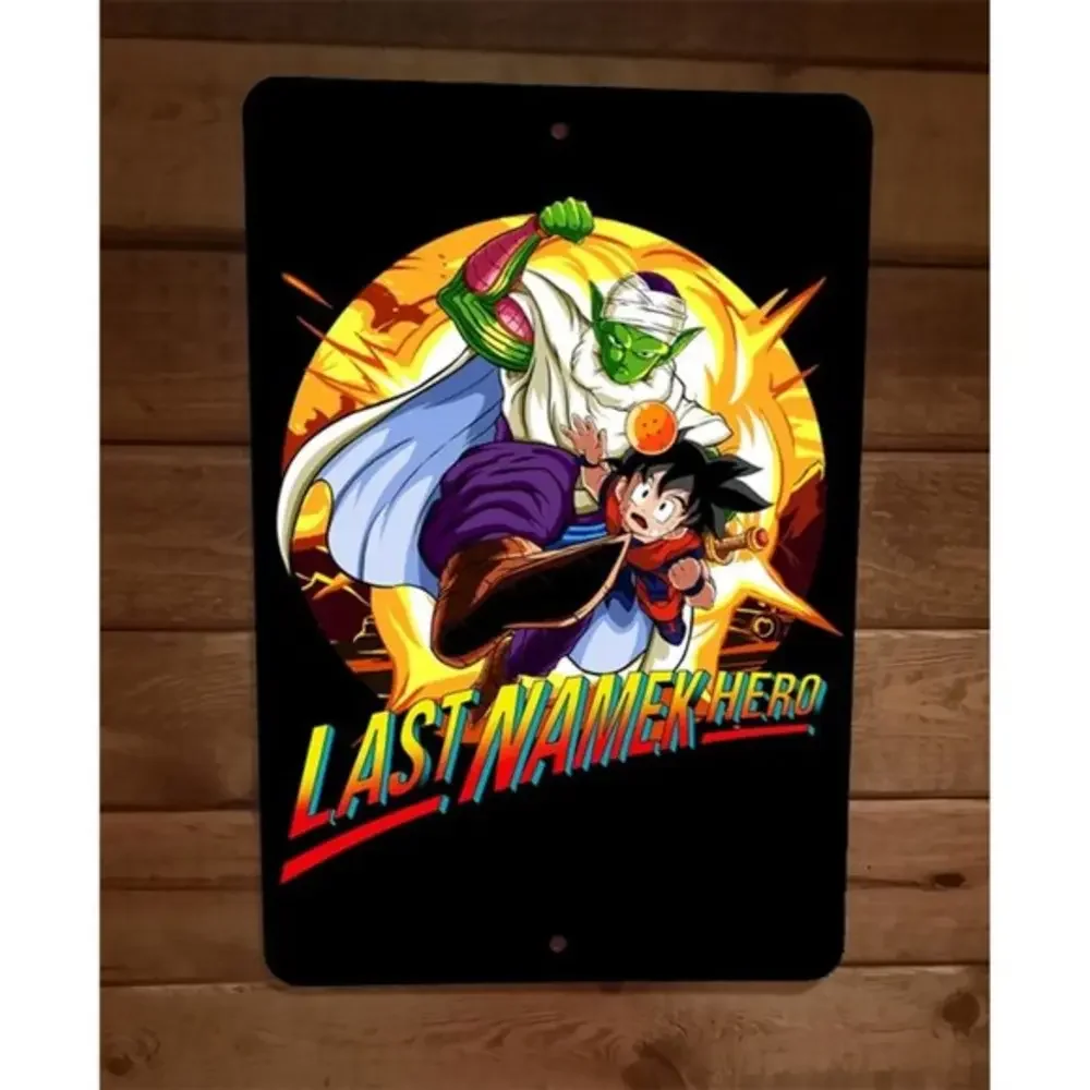 The Last Namek Hero of Dragonball 8x12 Metal Wall Sign Poster Z‎
